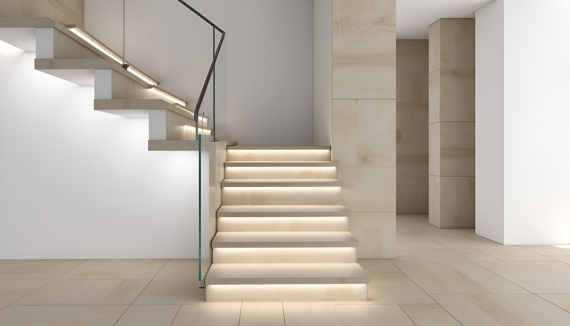 С LED-подсветкой свеса